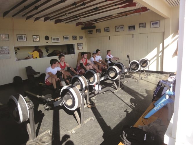 23 Training in the Boat House