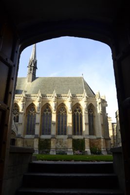 View from Exeter College's bar