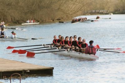 Womens 1st Eight Torpids on the river in 2003