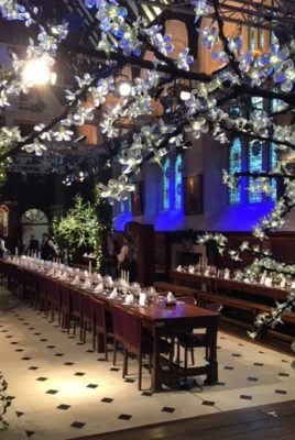 Great British Menu 2020 banquet at Exeter College