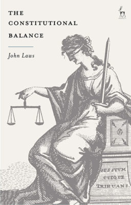 The Constitutional Balance by John Laws book cover design