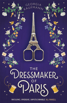 Book cover of The Dressmaker of Paris by Georgia Kaufmann
