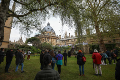 Ascension Day in the Fellows' Garden