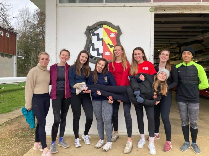 Exeter College Boat Club women's team