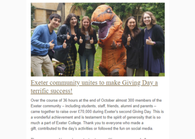 Michaelmas 2021 mid-term e-news bulletin