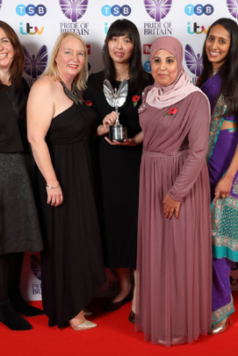 Oxford Vaccine Team at the Pride of Britain Awards on the Red Carpet