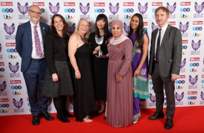Oxford Vaccine Team at the Pride of Britain Awards on the Red Carpet