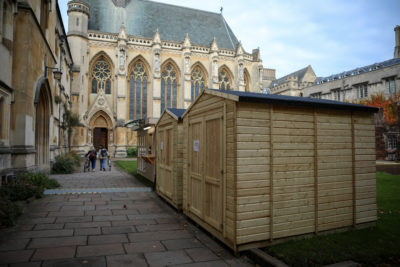 College Front Quad Temporary Lodge