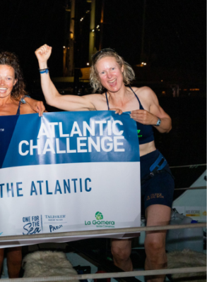 Lebby Eyres Atlantic Challenge finish