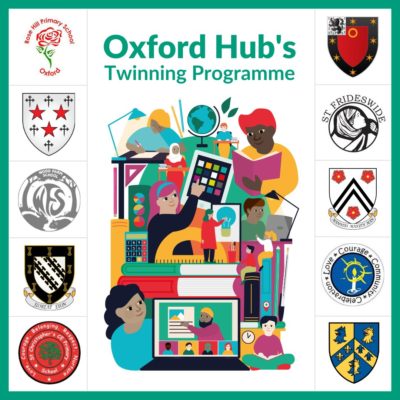 Oxford Hub Twinning Programme school and college crests