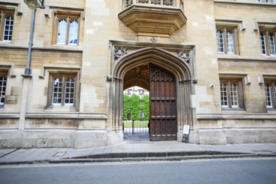 Turl Street Entrance wooden door