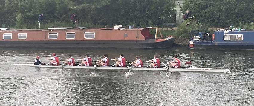 First day of summer eights 2022 men's first boat 