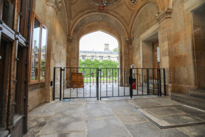 Entry in the Front Quad