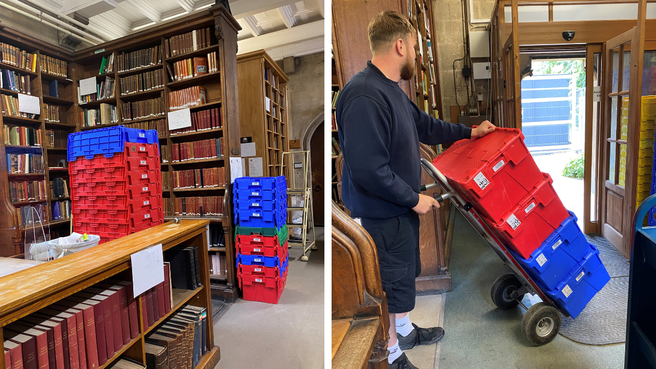 Creates of books ready to be removed from the Library