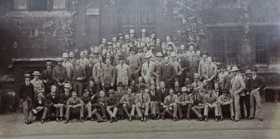 Group photo of students from 1873