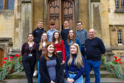 Exeter Plus students