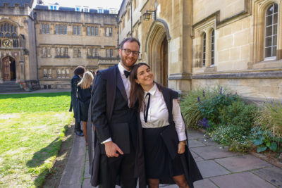 Exeter College graduates