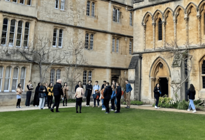 open day tour of Exeter College
