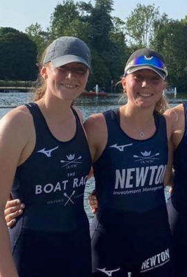 Maria and Ella at Henley Women’s Regatta with the University Development Squad