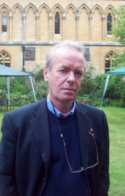 Martin Amis at Exeter College