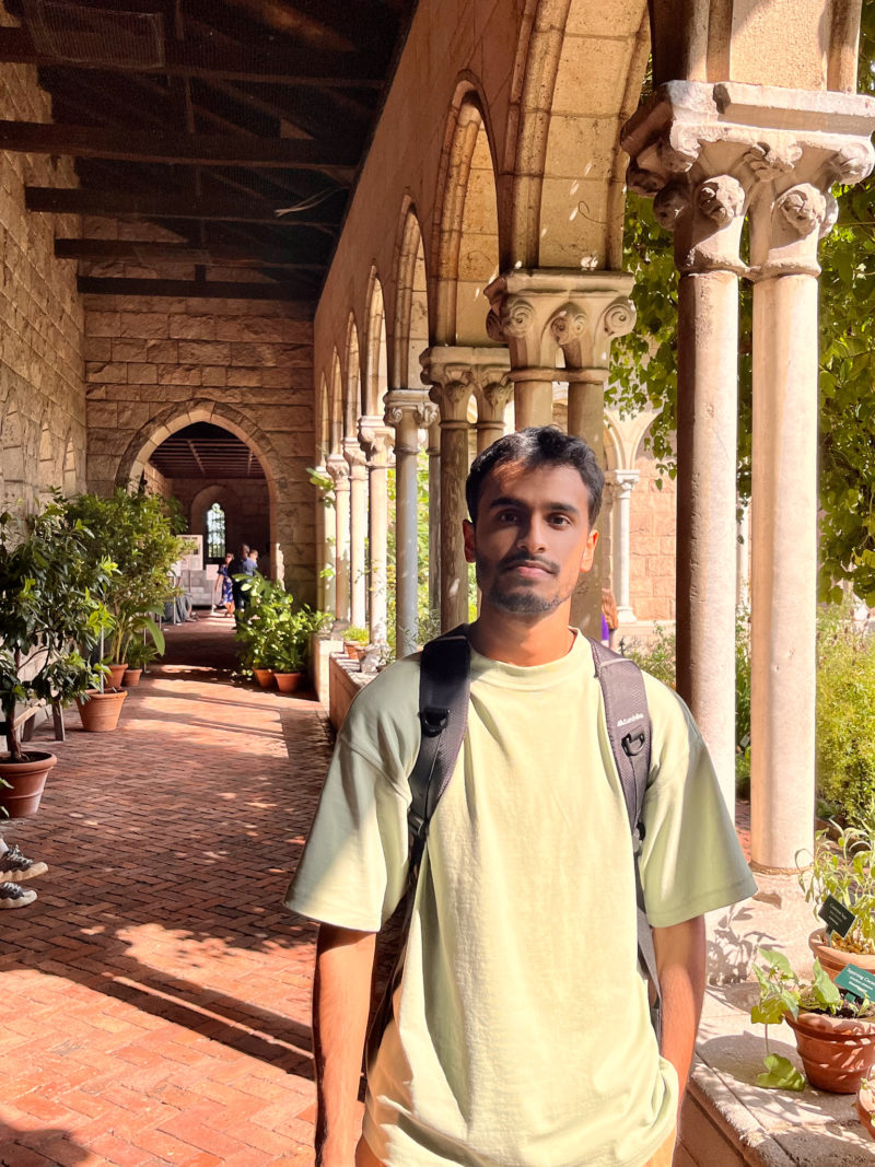 Iftikhaar Aziz on his research trip to the United States