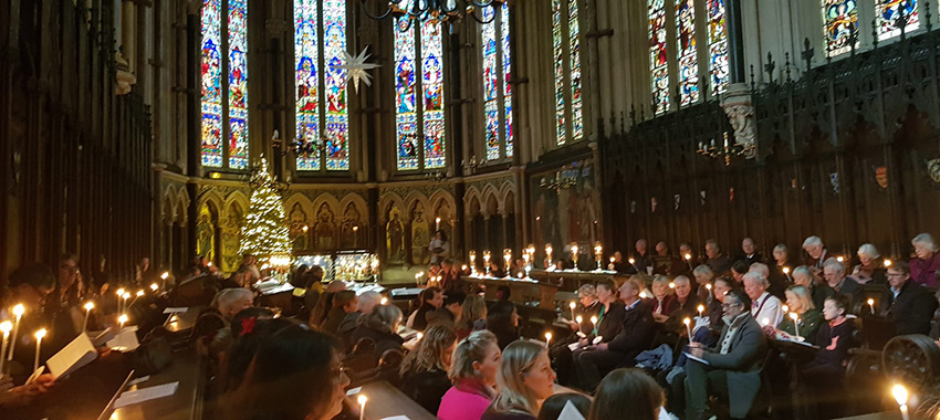 2023 alumni carol service