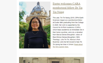 Michaelmas end-of-term e-news