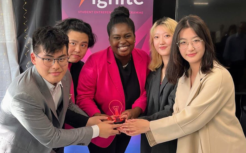 Team SoulChord at the StEP Ignite Entrepreneurship Programme