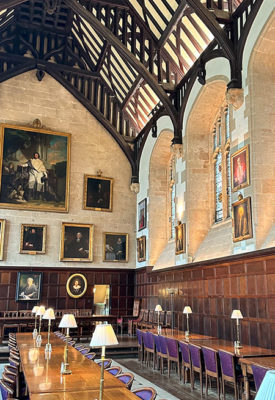 The Hall interior