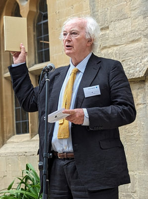 Philip Pullman opens the restored library