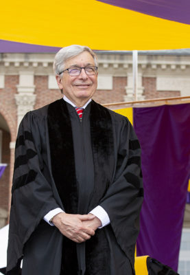 Rector Trainor receives honorary degree from Williams College