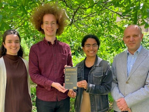 Members of Exeter's Green Impact team
