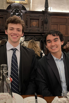Subject Dinner in Exeter College Hall