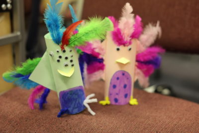 Some of the Bird Crafts made by Year 5 pupils