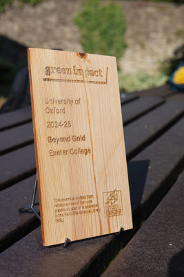 Exeter College Beyond Gold Award