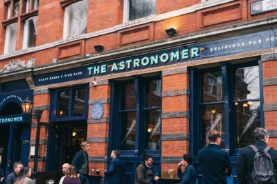 The Astronomer pub in Liverpool street