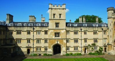 Exeter College front quad