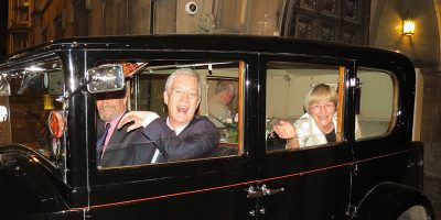 Frances Cairncross leaving Exeter College