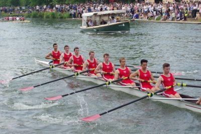 Summer Eights 2018, Exeter Rowing team on the river