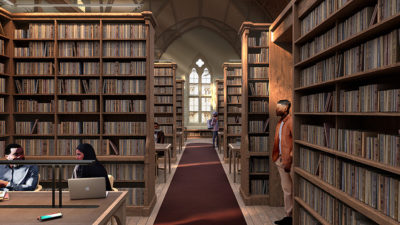 Library interior