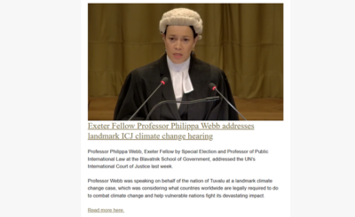 Michaelmas 2024 end-of-term e-news bulletin