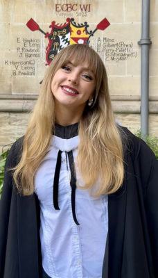 Eve Coiley (2021, BA English and Modern Languages)
