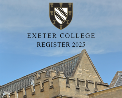 Register 2025 front cover showing the College roofline
