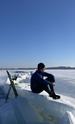 Dr Lukas Krone on Wisconsin’s frozen lakes