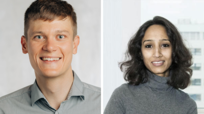 Dr Lukas Krone and Dr Aarti Jagannath