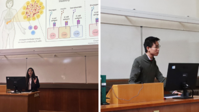 Rea Tresa and Dillon Lim at the Sherrington Talks