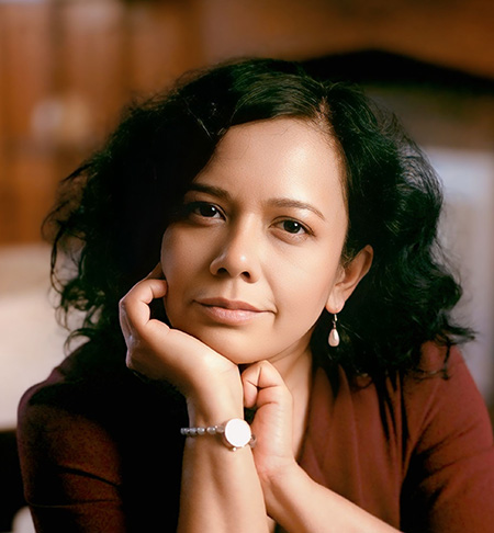 Professor Nandini Das (Photo by Francis Augusto)
